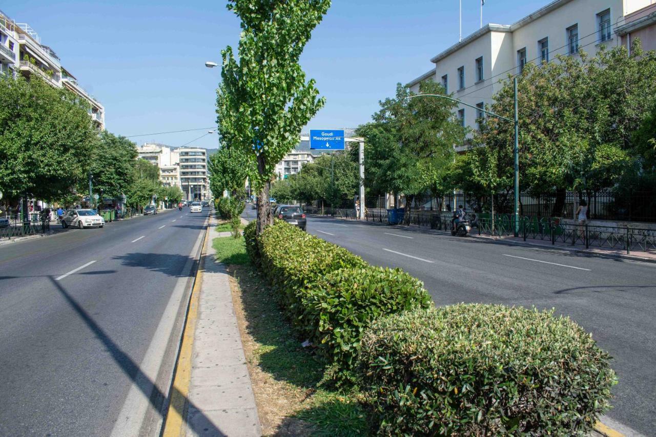 Alexandras Metro Studio&200Mbps Athen Exterior foto
