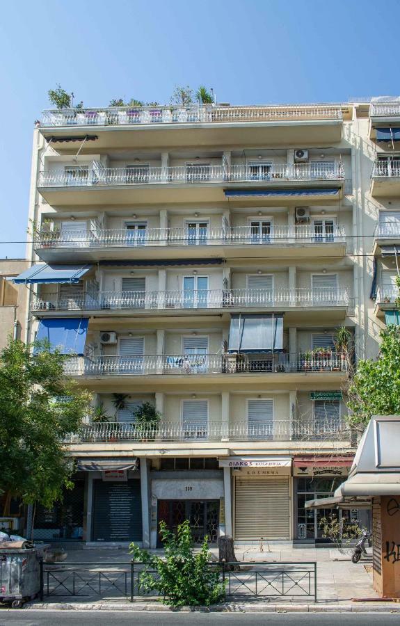 Alexandras Metro Studio&200Mbps Athen Exterior foto